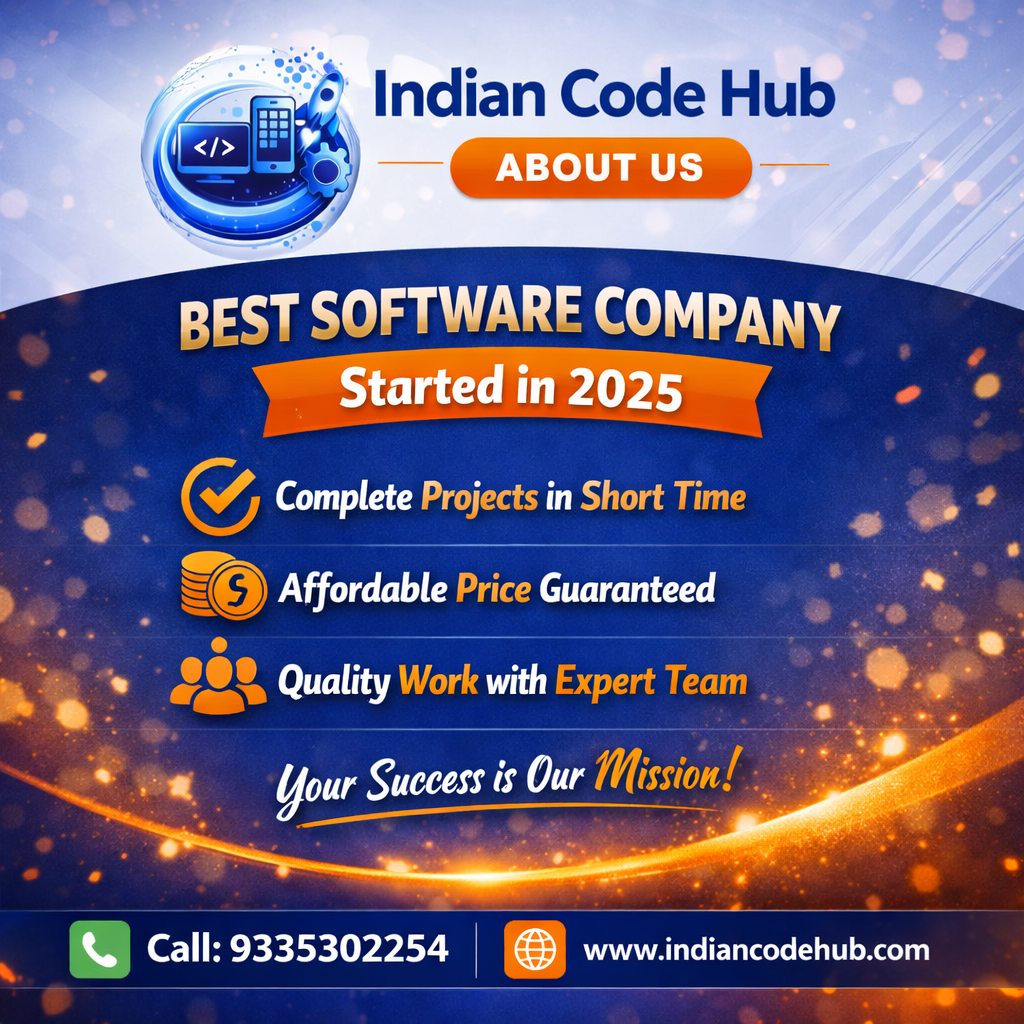 About Indian Code Hub - IT Company in Lucknow